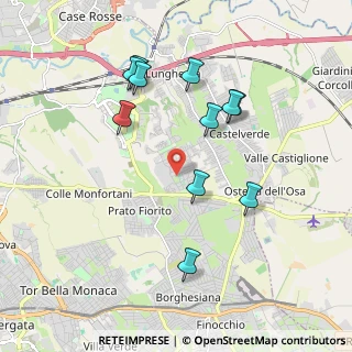 Mappa Via Caterina Usai, 00132 Roma RM, Italia (1.99455)