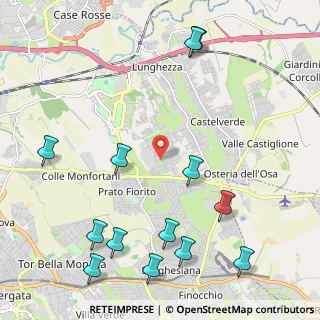 Mappa Via Caterina Usai, 00132 Roma RM, Italia (2.92846)