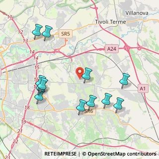 Mappa Via Caterina Usai, 00132 Roma RM, Italia (4.73583)