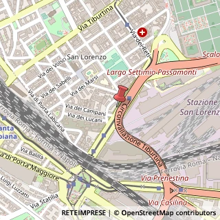 Mappa Viale dello Scalo S. Lorenzo, 45, 00185 Roma, Roma (Lazio)