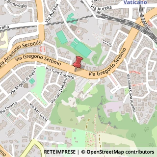 Mappa Via Gregorio VII, 221, 00165 Roma, Roma (Lazio)