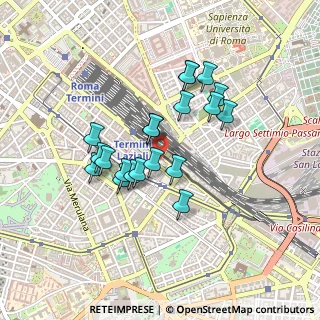 Mappa Via Principe Umberto, 00185 Roma RM, Italia (0.385)