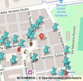 Mappa Via Teodoro Mayer, 00177 Roma RM, Italia (0.07143)
