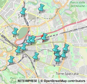 Mappa Via Teodoro Mayer, 00177 Roma RM, Italia (2.22)