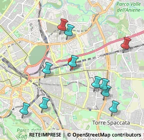 Mappa Via Teodoro Mayer, 00177 Roma RM, Italia (2.32545)
