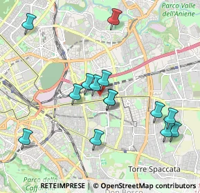 Mappa Via Teodoro Mayer, 00177 Roma RM, Italia (2.06286)