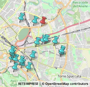 Mappa Via Teodoro Mayer, 00177 Roma RM, Italia (2.28667)