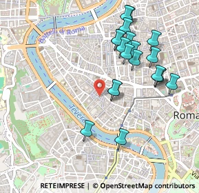 Mappa Piazza della Quercia, 00186 Roma RM, Italia (0.525)