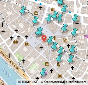 Mappa Piazza Farnese, 00186 Roma RM, Italia (0.145)