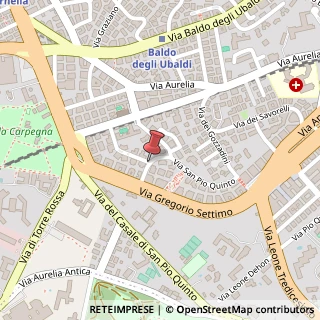 Mappa Via Carlo Zucchi,  21, 00165 Roma, Roma (Lazio)