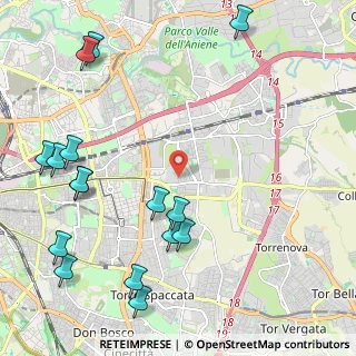 Mappa Via dei Casali del Drago, 00155 Roma RM, Italia (2.99063)