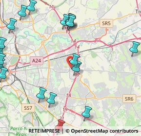 Mappa Via Rina Monti, 00021 Roma RM, Italia (6.1415)