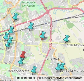 Mappa Via Rina Monti, 00021 Roma RM, Italia (2.90308)