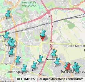 Mappa Via Rina Monti, 00021 Roma RM, Italia (3.22588)