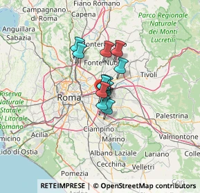 Mappa Via Rina Monti, 00021 Roma RM, Italia (6.615)