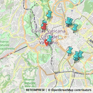Mappa Via Antonio Ceriani, 00165 Roma RM, Italia (2.41364)