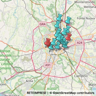 Mappa Via Antonio Ceriani, 00165 Roma RM, Italia (5.46)