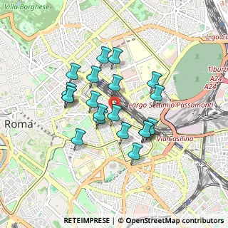 Mappa Via Ricasoli, 00185 Roma RM, Italia (0.771)