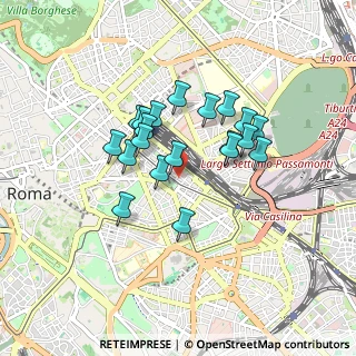 Mappa Via Ricasoli, 00185 Roma RM, Italia (0.724)