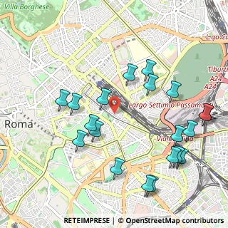 Mappa Via Ricasoli, 00185 Roma RM, Italia (1.2165)