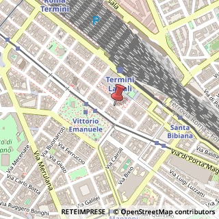 Mappa Via Principe Amedeo, 277, 00185 Roma, Roma (Lazio)