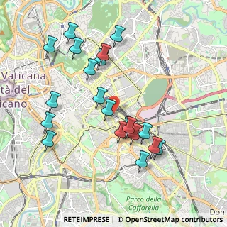 Mappa Via Filippo inghirami, 00164 Roma RM, Italia (2.075)