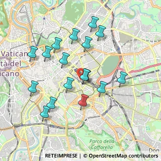 Mappa Via Filippo inghirami, 00185 Roma RM, Italia (1.95706)