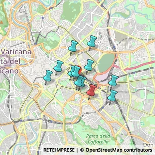 Mappa Via Filippo inghirami, 00164 Roma RM, Italia (1.265)