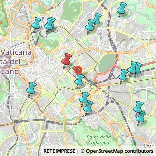 Mappa Via Filippo inghirami, 00185 Roma RM, Italia (2.875)