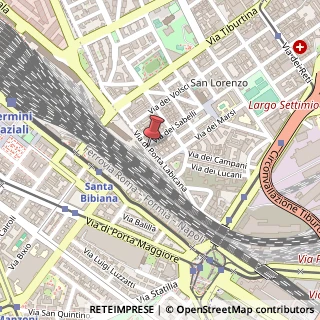 Mappa Via di Porta Labicana,  27, 00185 Roma, Roma (Lazio)