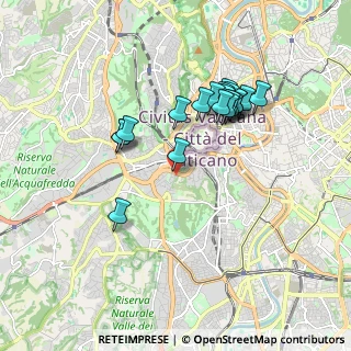 Mappa Via S. Evaristo, 00165 Roma RM, Italia (1.738)