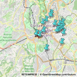 Mappa Via S. Evaristo, 00165 Roma RM, Italia (1.90842)