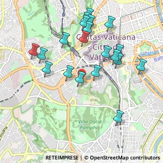 Mappa Via S. Evaristo, 00165 Roma RM, Italia (1.13)