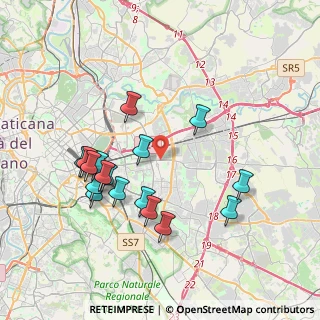 Mappa Via Prenestina, 00183 Roma RM, Italia (3.97882)