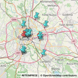 Mappa Via Prenestina, 00183 Roma RM, Italia (6.82471)
