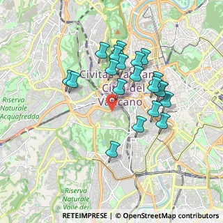 Mappa Via S. Silverio, 00165 Roma RM, Italia (1.738)