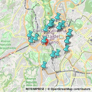 Mappa Via S. Silverio, 00165 Roma RM, Italia (1.792)