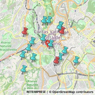Mappa Via S. Silverio, 00165 Roma RM, Italia (1.98235)
