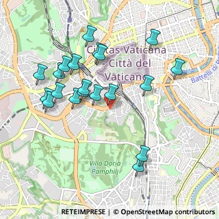 Mappa Via S. Silverio, 00165 Roma RM, Italia (1.0615)