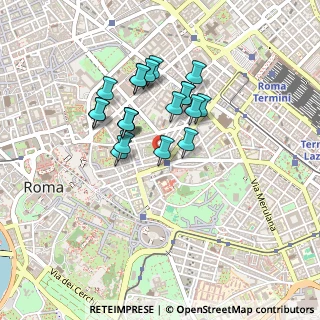 Mappa Piazza della Suburra, 00184 Roma RM, Italia (0.3755)