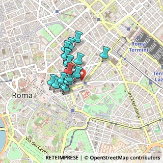 Mappa Piazza della Suburra, 00184 Roma RM, Italia (0.3095)