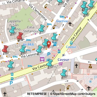 Mappa Piazza degli Zingari, 00184 Roma RM, Italia (0.1135)