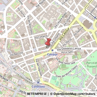 Mappa Via Leonina, 38, 00184 Roma, Roma (Lazio)