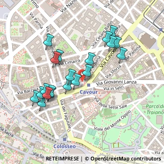Mappa Piazza della Suburra, 00184 Roma RM, Italia (0.246)