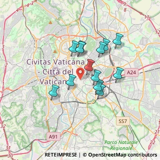 Mappa Via degli Ibernesi, 00184 Roma RM, Italia (2.95231)