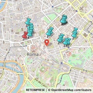 Mappa Via degli Ibernesi, 00184 Roma RM, Italia (0.524)