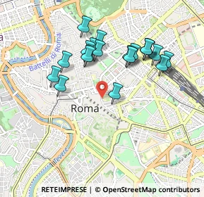 Mappa Via degli Ibernesi, 00184 Roma RM, Italia (0.9375)