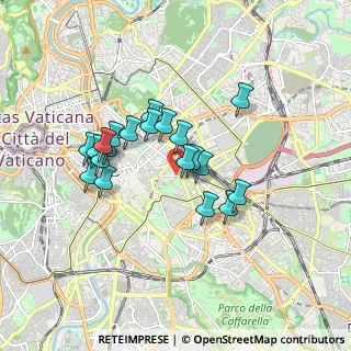 Mappa Via Domenichino, 00184 Roma RM, Italia (1.5245)