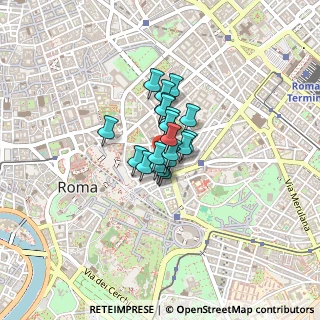 Mappa Via del Grifone, 00184 Roma RM, Italia (0.2125)
