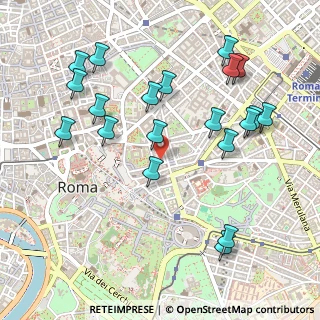 Mappa Via del Grifone, 00184 Roma RM, Italia (0.589)